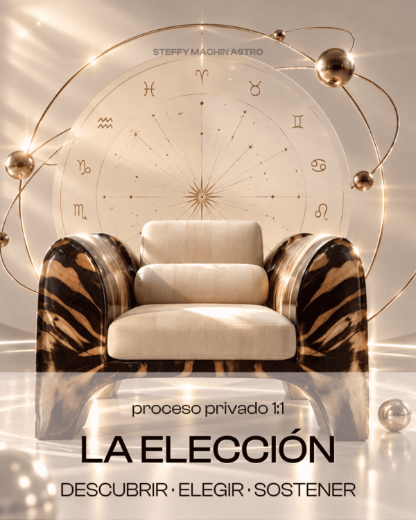 La Elección — proceso privado 1:1 de tres semanas con Steffy Machin