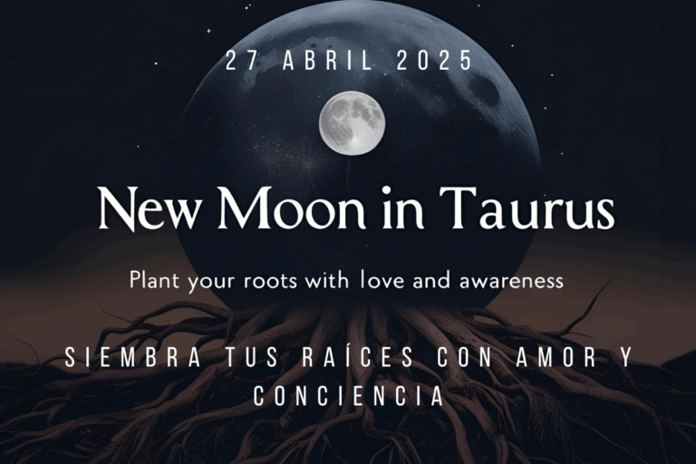 Luna Nueva en Tauro 2025: Siembra de nuevas raíces, estabilidad y abundancia emocional