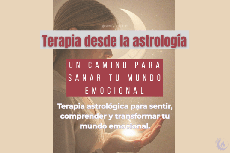 ¿Qué es la terapia desde la astrología y cómo puede ayudarte a sanar de verdad?