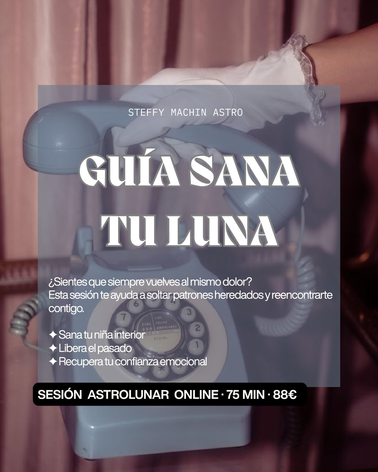 SANA TU LUNA – SESIÓN ASTROLUNAR