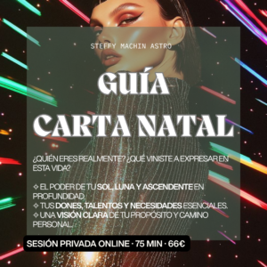 CARTA NATAL TU MAPA TU GUÍA