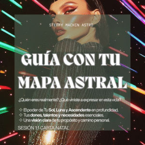 GUIA CÓSMICA CON TU MAPA ASTRAL