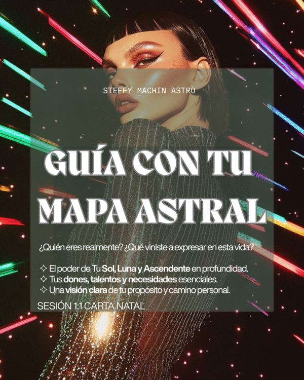 GUIA CÓSMICA CON TU MAPA ASTRAL