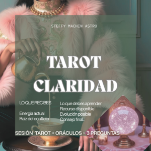 LECTURA PROFUNDA Tarot + Oráculos · 3 Preguntas