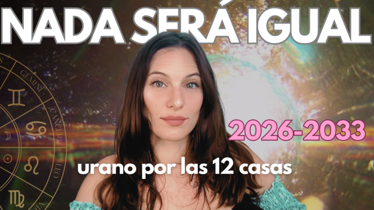 URANO EN GEMINIS 26 DE ABRIL 2026