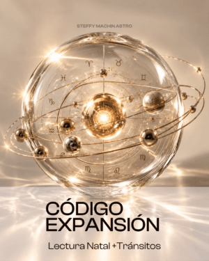 Código Expansión — lectura de carta natal y tránsitos astrológicos en profundidad
