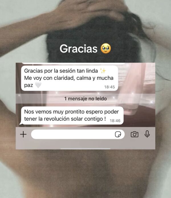 Testimonio: me voy con claridad, calma y mucha paz